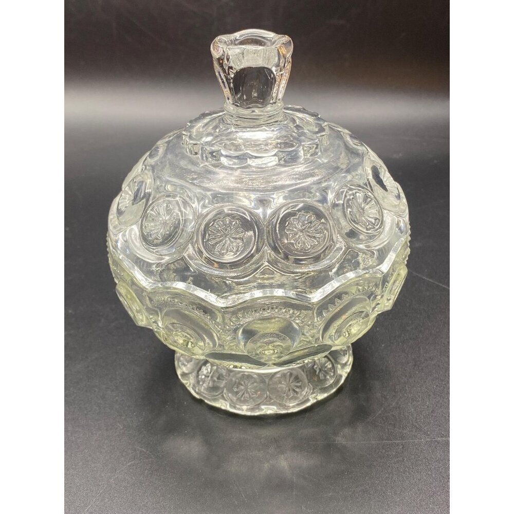 Moon n Star L. E. Smith Clear Candy Dish